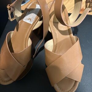 MICHAEL Michael Kors Tan Platform Sandals